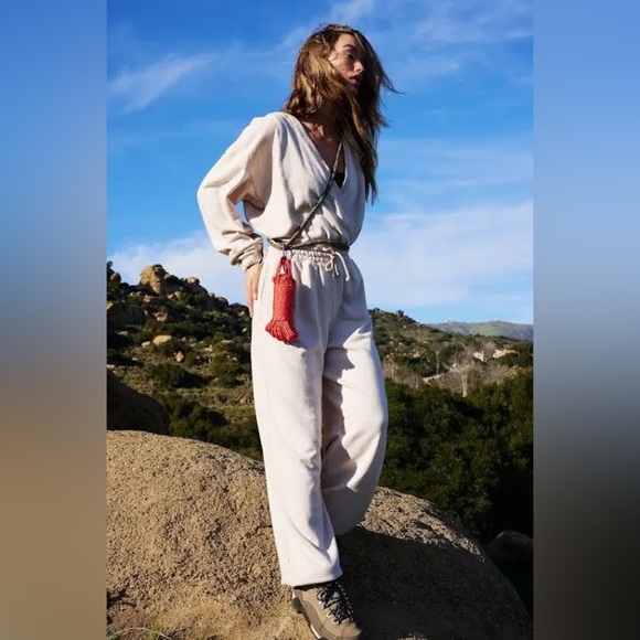 NWT Free People Movement One In A Million Onesie in Homeplate - Picture 3 of 5